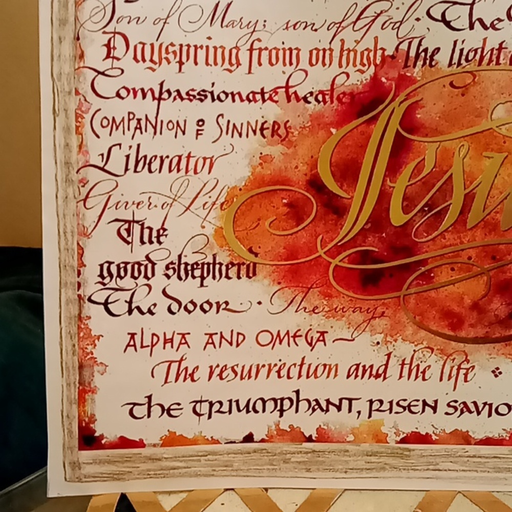 Jesus Many Names Poster - Picture 4 of 7